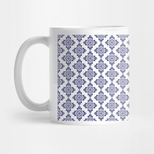 Blue and White Portuguese Mug